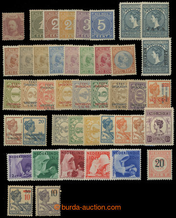 206094 - 1868-1932 PARTIE / on 8 smaller cards A5, contains various s