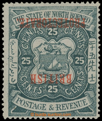 206298 - 1901-1906 SG.139c, Coat of arms 25C indigo with INVERTED OVE