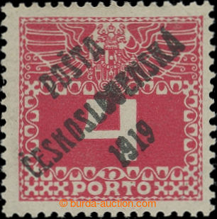 206550 -  Pof.66, Velké číslice 4h červená, III. typ; svěží, 