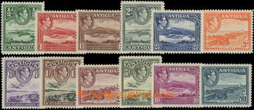 206566 - 1938-1951 SG.98-109, George VI. Motives, ½P - £1; 