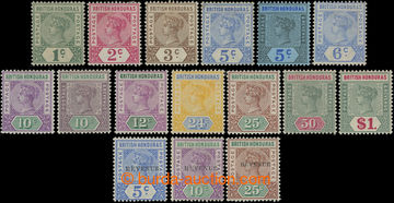 206605 - 1891-1901 SG.51-63, Viktorie 1C - $1 (bez koncových $2 a $5