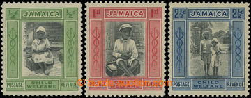 206646 - 1923 SG.107-107c, příplatkové Child Welfare; kompletní s