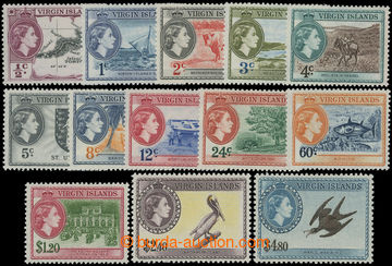 206699 - 1956-1962 SG.149-161, Alžběta II. - Motivy; kompletní sé