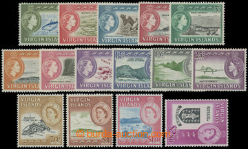 206701 - 1964-1968 SG.178-192, Alžběta II. - Motivy; kompletní sé