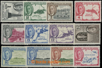 206702 - 1952 SG.136-147, Jiří VI. - Motivy; kompletní série