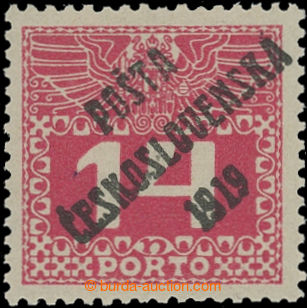 206780 -  Pof.68, Velké číslice 14h červená, II. typ; svěží