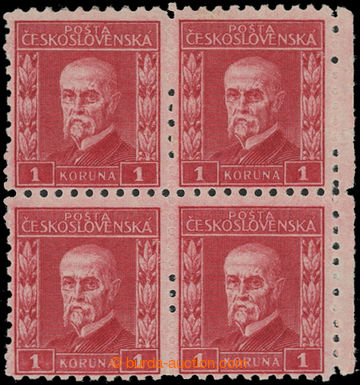 206846 - 1925 Pof.202, Gravure 1CZK red, VI. type without watermark, 