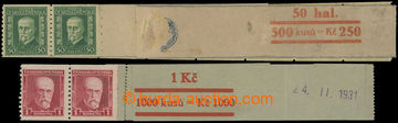 206847 - 1926-1930 Pof.204A P7, 260A, 2x svitková zaváděcí páska