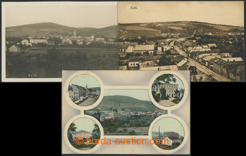207015 - 1914-1925 ZLÍN - sestava 3 pohlednic: 1x kolorovaná kolá�