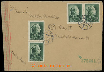 207524 - 1944 KINDERLANDVERSCHICKUNG - TATRA MATLARENAU, letter sent 