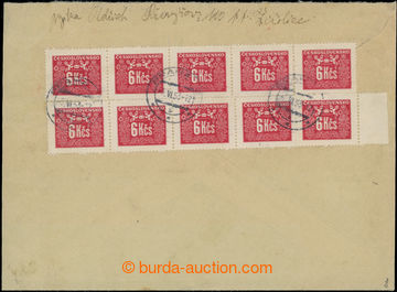 207709 - 1953 DOPLATNÉ 60 Kčs / nevyplacený dopis v další přepr