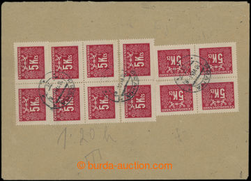 207714 - 1953 DOPLATNÉ 60 Kčs / nevyplacený dopis v další přepr