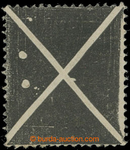 207832 - 1858 ONDŘEJSKÝ KŘÍŽ  černý, velký, z archu 3Kr znám