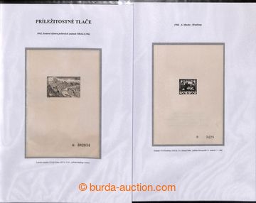208290 - 1962-1992 [SBÍRKY]  sbírka 28ks černotisků, obsahuje mj.