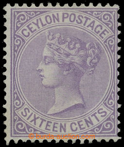 208319 - 1872-1880 SG.126, Viktorie 16C fialová, průsvitka Koruna C