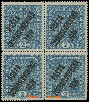 208611 -  Pof.48II, ST, Coat of arms 2 Koruna light blue, wide, as bl