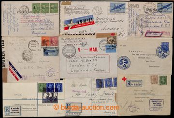 208725 - 1941-1945 selection of 80 pcs of various entires, mainly Us 