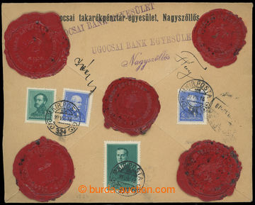 208882 - 1939 NAGY-SZÖLLÖS (Sevluš)  bankovní dopis na 200Pengo v