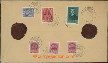 208951 - 1940 KÖVESLIGET (Drahovo)  money letter to Budapest, franke