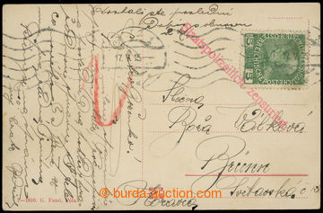 209116 - 1915 CENZURA  vyfr. pohlednice odeslaná z Puly do Brna, se 