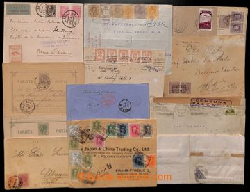 209163 - 1862-1944 selection of 20 letters and p.stat, i.a. with Mi.4