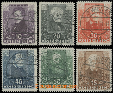 209193 - 1931 ANK.524-529, Básníci; kompletní série, 10G složka 