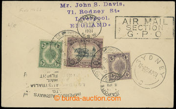 209218 - 1928-1932 Let-dopis vyfr. mj. SG.35 Buvol 40C typ I., DR GPO