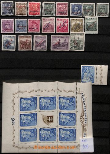 209261 - 1939-1944 [COLLECTIONS]  ACCUMULATION stamp. and blocks, con