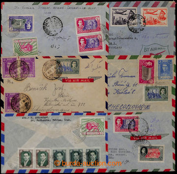 209393 - 1933-1963 sestava 14 let-dopisů do ČSR, USA (doplatní) a 