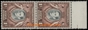 209584 - 1938 SG.131ae, horní krajový 2-páska Jiří VI. 1C, dole 