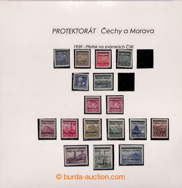 209608 - 1939-1945 [SBÍRKY]  GENERÁLNÍ  sbírka na zasklených lis