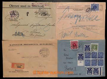 209665 - 1922-1937 selection of 19 various entires with surtax or wit