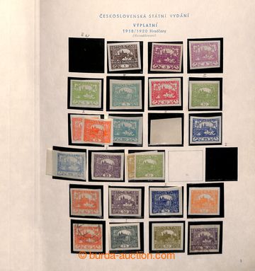 209722 - 1918-1939 [SBÍRKY]  GENERÁLNÍ  sbírka na zasklených lis