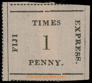210122 - 1870 SG.5 Times Express 1P black / pink; very fine piece wit