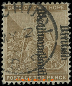 210131 - 1893 SG.39a, Cape of Good Hope 2P brown with DOUBLE overprin