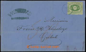 210156 - 1866 DDSG - dopis z ROUTSCHUKU s Ferch.3I, Dunajská paropla