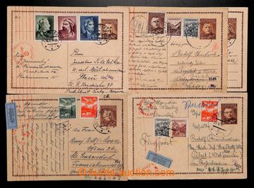 210377 - 1942-1944 CDV11, Hlinka 70h, comp. 5 pcs of, from that 1x in