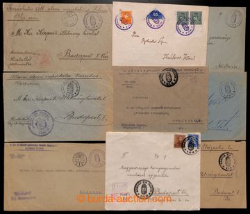 210549 - 1938-1939 ZÁBOR PODKARPATSKÉ RUSI  sestava 13 dopisů s pr