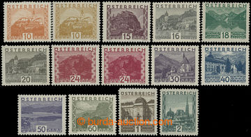 210703 - 1929 Mi.498-511, Landscape, complete set; cat. ** 1.000€