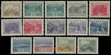 210707 - 1932 Mi.530-543, Small Landscapes 10g-64g, complete set; lig