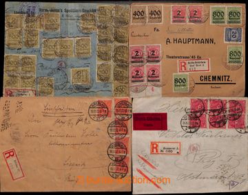 210751 - 1923-1924 [COLLECTIONS]  INFLATION / selection of 40 entires