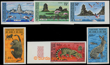 210877 - 1973-1974 Mi.93-95, 98-100, two sets Wild animals II and Lak