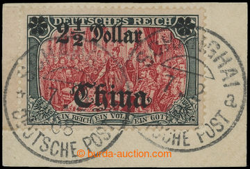 210897 - 1905 Mi.37A, 5RM without watermark with overprint 2½; D