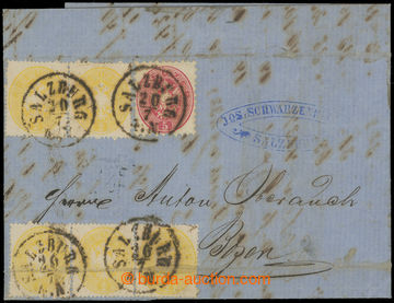 211102 - 1863-1864 dopis do BOZEN s Ferch.24(5) + 32, velmi vzácná 