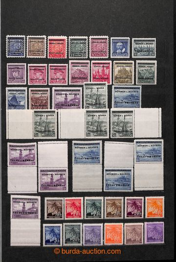 211380 - 1938-1945 [SBÍRKY]  GENERÁLNÍ  pěkná sbírka v 16-listo