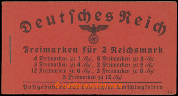 211410 - 1941 STAMP BOOKLETS / Mi.MH.39.4, stamp booklet Hindenburg; 