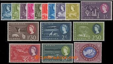 211425 - 1960-1962 SG.183-198, Alžběta II. 5C - 20Sh; kompletní s