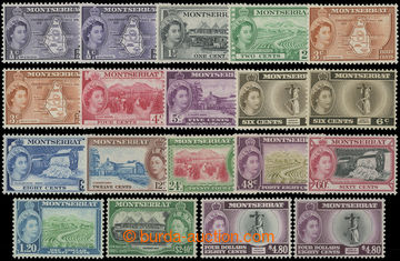 211447 - 1953-1962 SG.136a-149, Elizabeth II. - Motives 1/2c-4.80$ + 