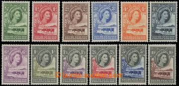 211593 - 1955-1958 SG.143-153, Alžběta II. Motivy ½P - 10Sh; k