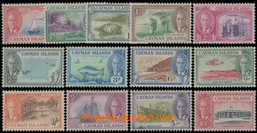 211606 - 1950 SG.135-147, George VI. Motives ¼P - 10Sh; complete set